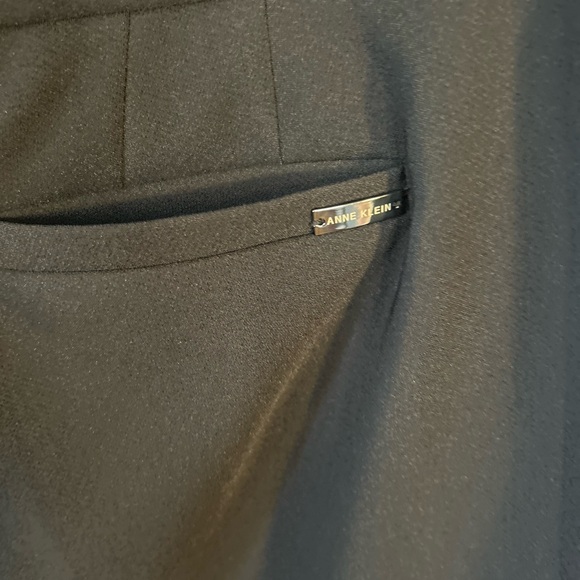 Anne Klein Black Flare Pants | Size XL - Picture 3 of 9